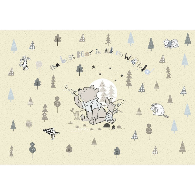 Papier peint winnie l'ourson <strong>best</strong> bear disney 368x254 cm