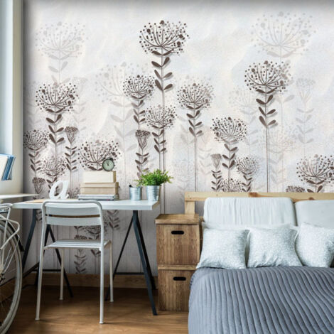 Papier Peint "Winter Garden" 70 x 100 cm