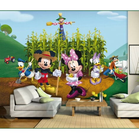 Papier peint XXL intisse Château Princesse Disney 360X270 CM  Papier peint  sur Papier peint pour enfant sur Déco de Héros