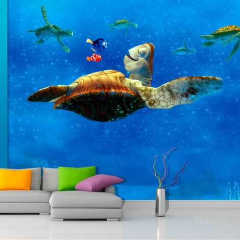 Papier peint XXL intisse Némo Crush Disney Pixar 360X270 CM