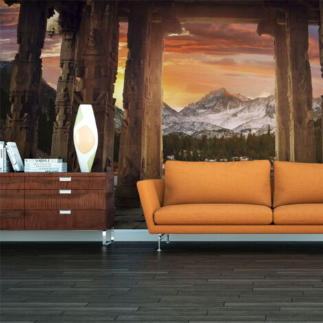Papier Peint XXL "Trail of Rocky Temples" 270x550cm