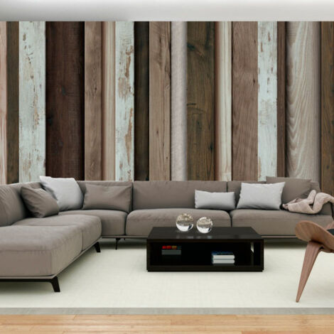 Papier Peint XXL "Wooden Fan" 280x500cm