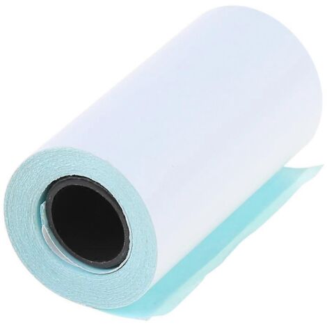 Papier photo autocollant pour mini imprimante thermique, rouleau étiquettes transparentes, impression nette sans bavure.