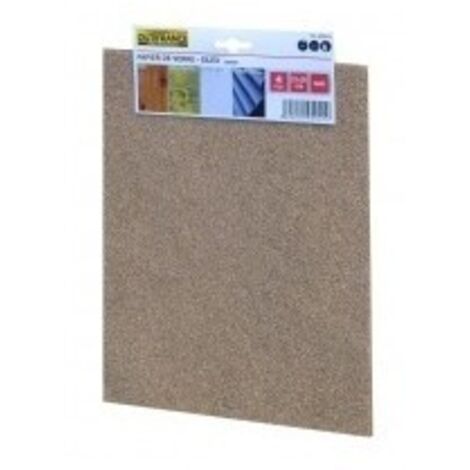 Papier silex 23x28 gr 120 (x4p)lot de 4 feuilles
