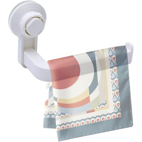 papier toilette mural pour salle de bain Gain de place sans