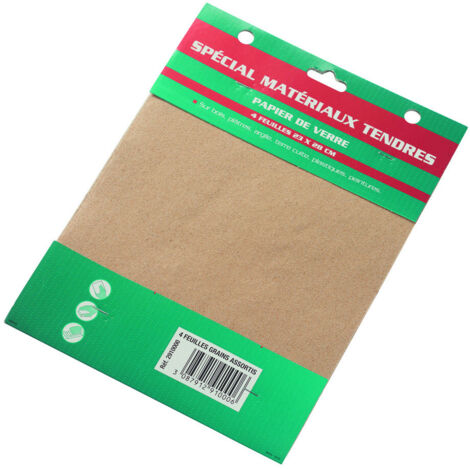 Papier Verre 4feuilles Gros Gr - Savy