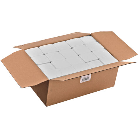 Papierhandtücher Falthandtücher 3200 Stück 2-lagig 23x22cm weiß Einweg