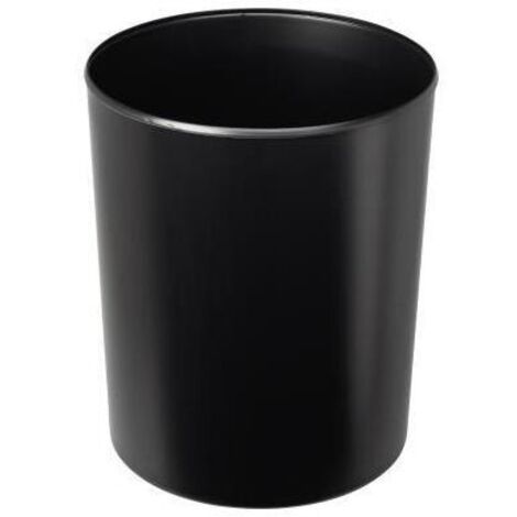 Papierkorb 28,3 x 34 cm (D. x H) 20l Polystyrol Farbe: schwarz 1 Sortierfach
