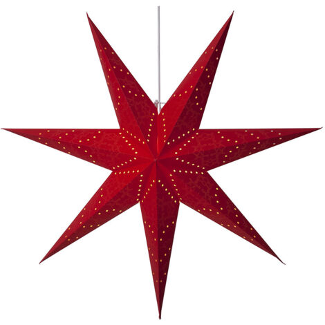 Papierstern "Sensy Star 100", rot