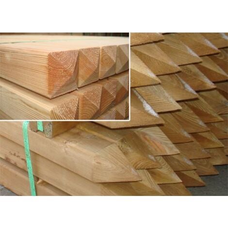 PAPILLON 8044800 Poste Madera Cuadrado para Cancela y Valla 7x7x150cm