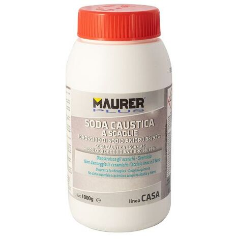 PAPILLON sosa caustica escamas/perlas granuladas 98/99% 1kg , Sosa Caustica Escamas/perlas granuladas 98/99% 1kg- Hidroxido de sodio anhidro 98/99%- Uso en piscinas para elevar el PH- Desatasca los de