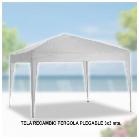 PAPILLON tela recambio para pergola plegable aluminio , Tela Recambio para pergola Plegable aluminio.- Realizado en poliester.- Gramaje: 160gr/m². - Color gris.