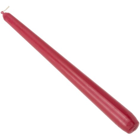 Papstar 17961 Cilindro Bordeaux 50pezzo(i) Candela di Cera, 1-Confezione, 50 unità