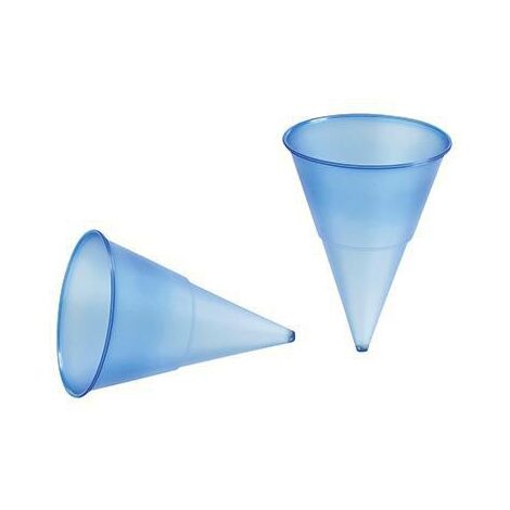 PAPSTAR Spitzbecher PAPSTAR Einweg 115ml Polypropylen blau 1.000 St./Pack.