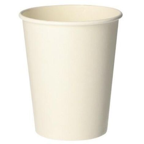 PAPSTAR Trinkbecher pure 87457 Pappe 0,2l weiß 50 St./Pack.