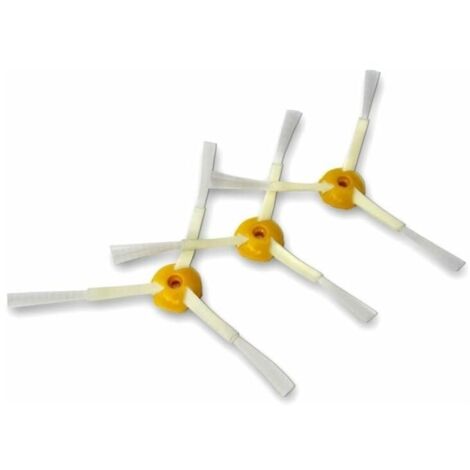 Paquet avec 3 brosses latérale pour iRobot Roomba série 600-LIAIKI