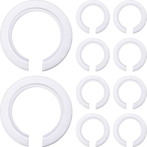 paquet De 10 E27 To E14 Convertisseur D'anneau D'abat-jour En Plastique, Rducteur D'anneau D'abat-jour Pour Le Montage Des Abat-jour  Vis Edison A