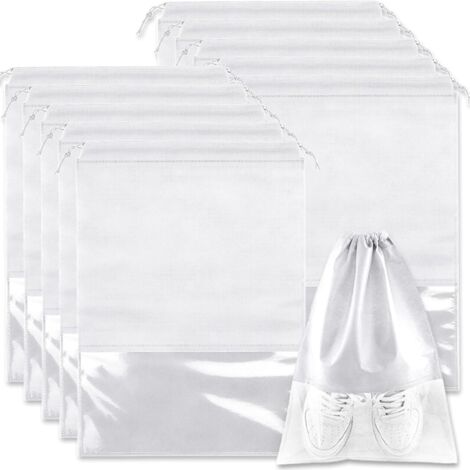 Paquet de 10 sac de rangement (blanc)