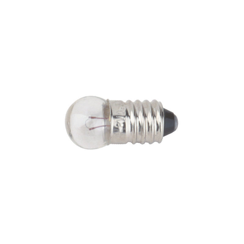 Electro Dh - Paquet de 100 pcs Ampoules à filament fileté E10 3,5 v 0,2 a . 12.352/3.5/0.2 8430552021048