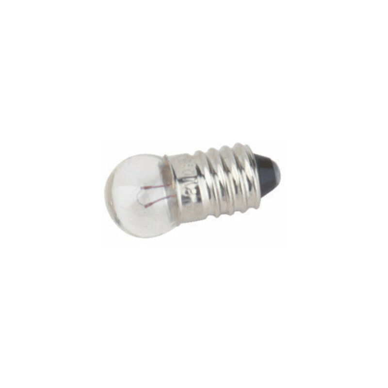 Electro Dh - Paquet de 100 pcs Ampoules à filament fileté E10 2,5 v 0,3 a . 12.352/2.5/0.3 8430552021031