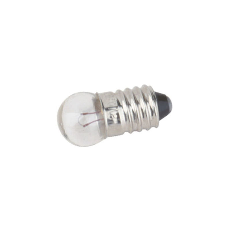 Electro Dh - Paquet de 100 pcs Ampoules à filament fileté E10 3,5 v 0,3 a . 12.352/3.5/0.3 8430552088539