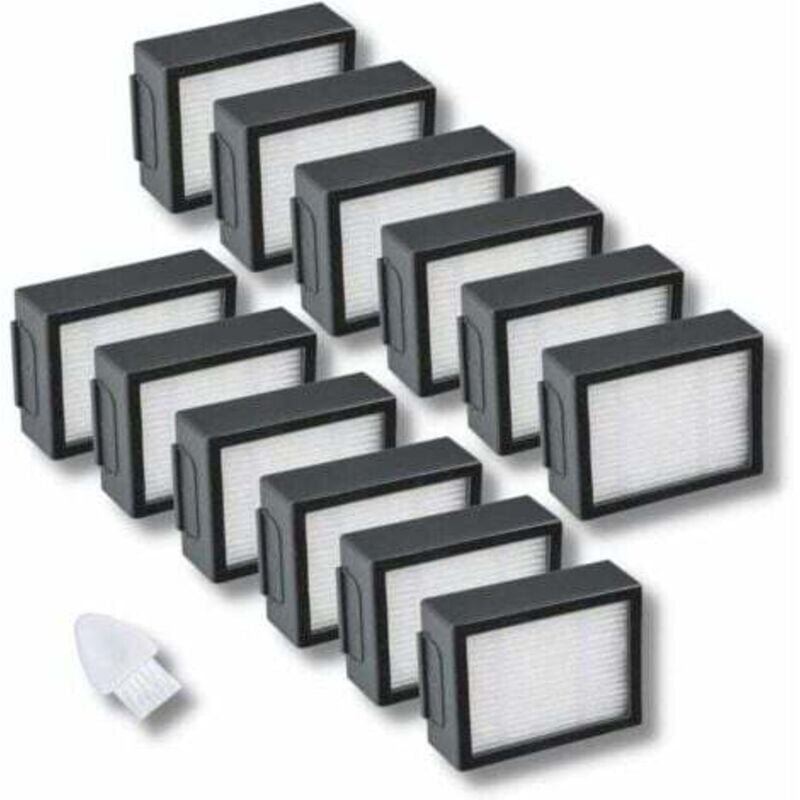 Paquet de 12 filtres de remplacement pour iRobot Roomba i&e i1 i3 i4 i6 i7 i8 e5 e6+ J7 (ne convient pas à J7+), accessoires pour aspirateur Robot