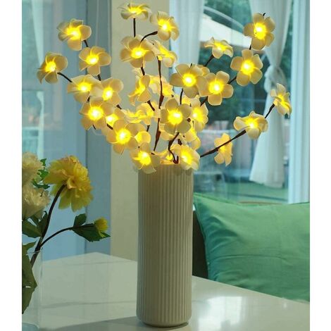 Vase lumineux sans fil Loon KEOPS à LED 35x35x50cm pour piscine et jardin