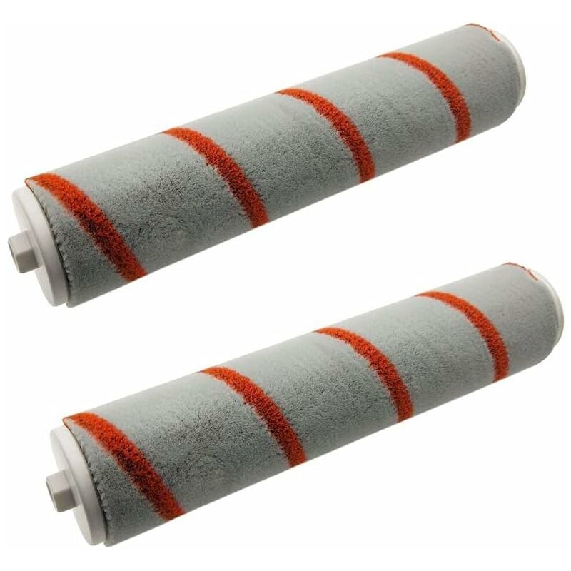 Paquet de 2 brosses de rechange pour aspirateur à main Xiaomi Mijia Dreame V9, Kit de pièces de rechange hepa, brosse à rouleau souple