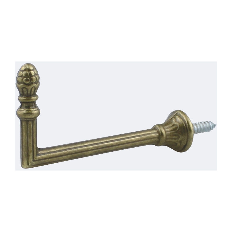 Boulet - Paquet de 2 Gonds Graine 85mm - Laiton Patiné