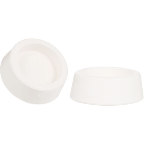 Paquet de 2 pare-chocs d'échelle de piscine extérieure pour piscine creusée, embouts en caoutchouc adaptés aux tubes de natation Standard de 1.9 pouces