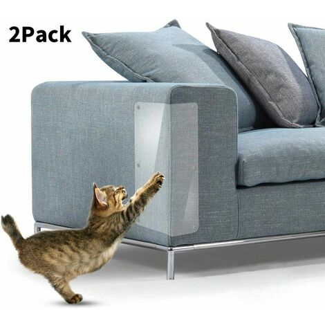 Paquet de 2 tampons à gratter pour chat 45 x 15 cm / 17,71 `` x 5,9 '', défenseur de meubles, tampon à gratter pour chat, empêche les chats de rayer le protecteur de meubles