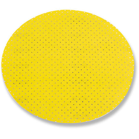 Paquet de 25 abrasifs velcro micro perforé Ø225mm - grain 60 - Flex