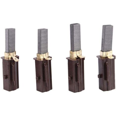 Paquet de 4 Balais Charbon Compatibles avec Moteurs d'Aspiration Modèles 2311480 333261 33326-1
