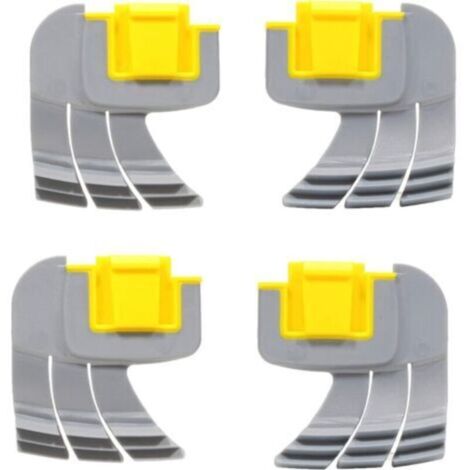 Paquet de 4 brosses à récurer Cyclone R0714400 pour robot nettoyeur de piscine Zodiac MX8 Elite