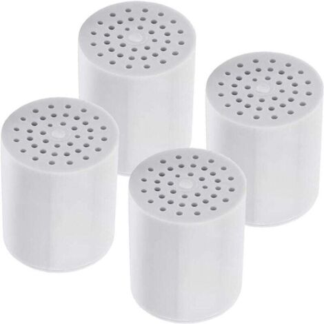 Paquet de 4 cartouches de remplacement de filtre de douche à 15 étapes, filtre de douche pour eau dure, universellement compatible avec toute conception similaire
