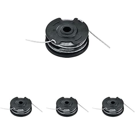 paquet De 4-compatible Avec Bosch F016800351 Recharge Et Bobine De Fil Intgre De 6 M De Long  1,6 Mm D'paisseur De Fil Pour Coupe-bordures