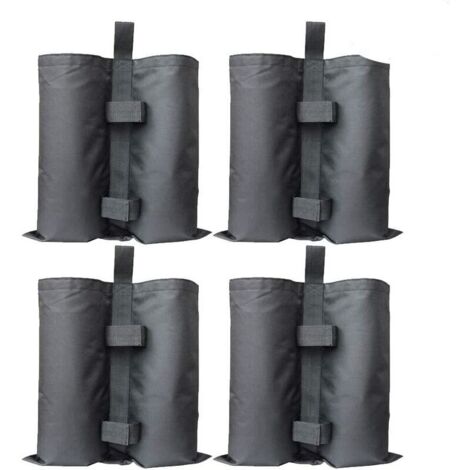Paquet de 4 Poids de Sable Gazebo, Poids Lourd, qualité Industrielle, Poids Lourd, Poids pour Les Jambes, Poids pour Jambes, tentes Pare-Soleil, Parasol