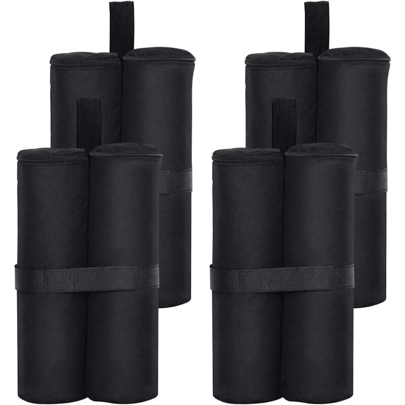 Paquet de 4 Poids Lourd de Sable Gazebo, qualité Industrielle pour Les Jambes, tentes Pare-Soleil, Parasol