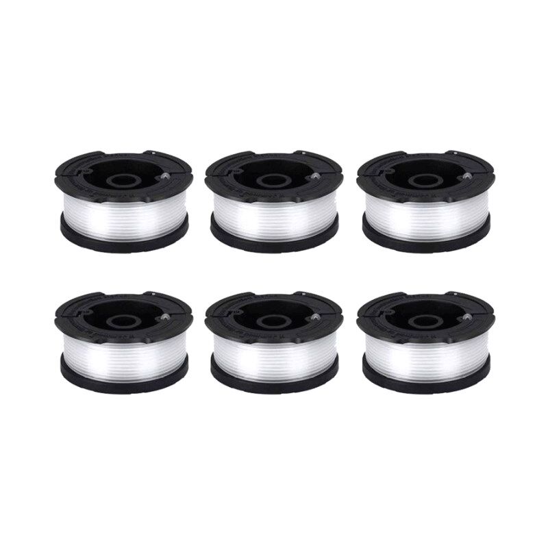 Paquet de 6 Bobines pour BLACK+DECKER AF-100-3ZP Coupe Bordures