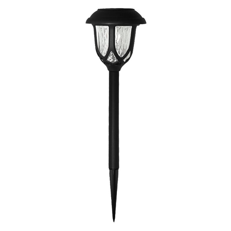 Ensoleille - Paquet de 6 lumières de jardin solaires pelouse extérieure villa décoration de sol lumières jardin pelouse disposition paysage lumières