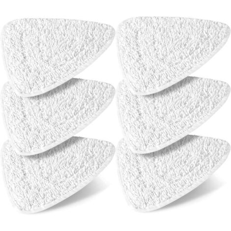 Paquet de 6 pour housse de remplacement pour nettoyeur vapeur Vilead Compatible avec les housses de remplacement pour nettoyeur vapeur vileda Steam et le nettoyeur vapeur Vileda Steam PLUS, chiffons p