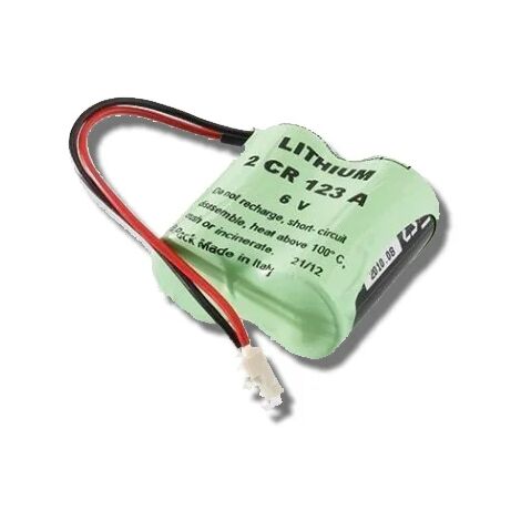 Paquet de batteries au lithium 6V Cardin