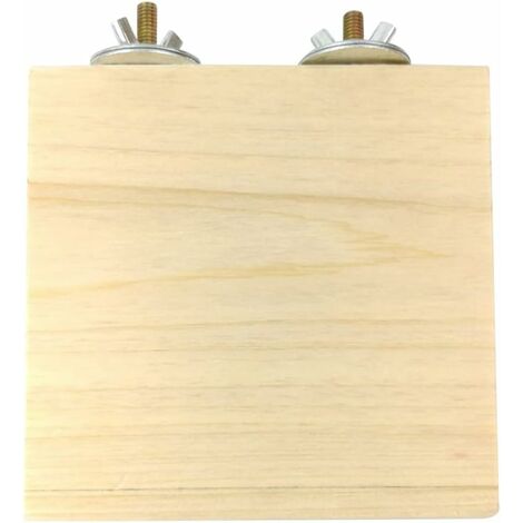 Paquet de Plate-Formes en Bois pour Cage à Hamster, Plate-Forme en Bois Chinchilla Tremplin-Gerbille, Rat, Chinchilla, Plate-Forme pour Cage à Oiseaux - MODOU