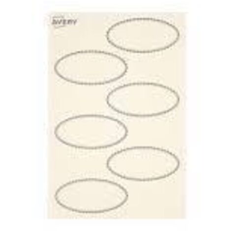 Paquete 18 Etiquetas Disolubles En Agua 55X92Mm Avery Solub1