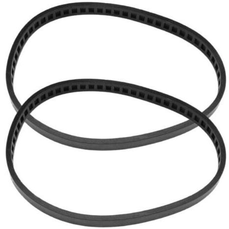 Paquete con 2 correas de goma para sierra para 650721-00, correa de goma para 514002079, A02807, DCS374, DWM120