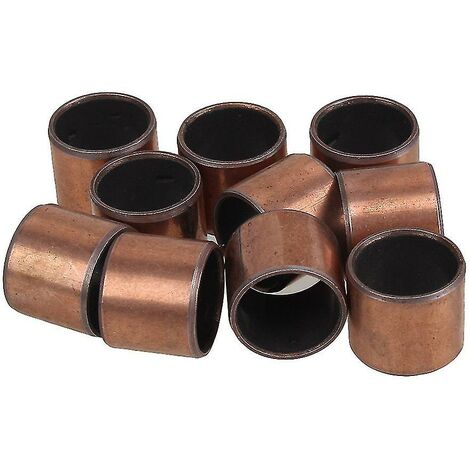 Paquete de 10 anillos de rodamiento compuestos autolubricantes Sf-1 de 12 mm x 14 mm x 12 mm, 11