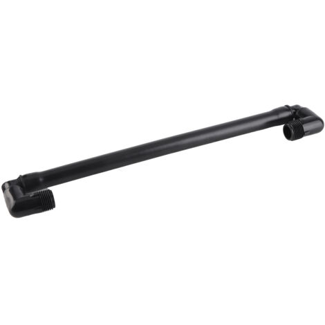 Paquete de 10 herrajes de brazo de soporte giratorio con rosca macho G1/2, para aspersores automáticos y riego de césped, ángulo ajustable.