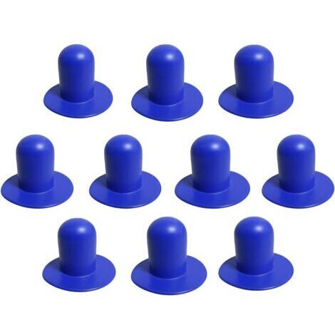 Paquete de 10 tapones de extensión para filtros de piscina, tapones para filtros de bomba Bestway Lay-Z-Spa, tapones de repuesto para filtros de piscina Lay-Z-Spa compatibles con piscinas (azul, exten
