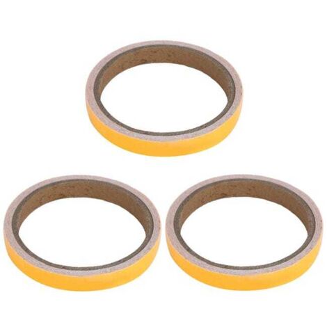 Paquete de 10 tiras autoadhesivas antideslizantes para almacenamiento de luces (1,5 cm x 3 m)