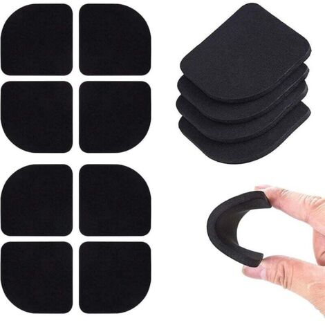 Paquete de 12 almohadillas antivibración para lavadoras, refrigeradores, secadoras, cintas de correr, mesas y muebles.